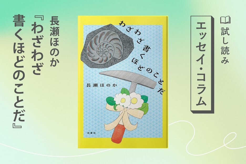 わざわざ書くほどのことだ