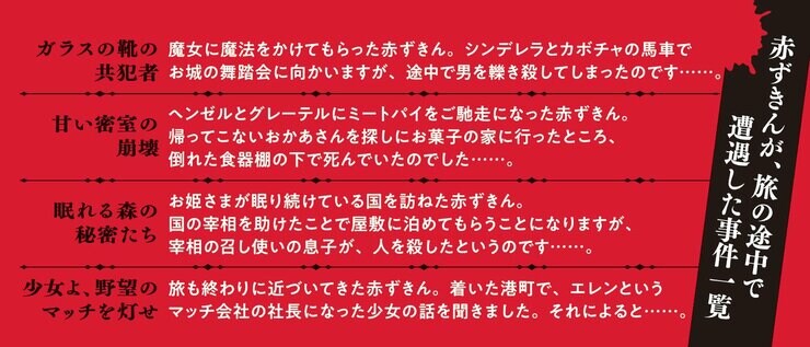 赤ずきん、旅の途中で死体と出会う。