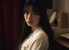 毎日一緒に下校している仲の良い部活の後輩男子。だが、彼の父が犯罪者になったのをきっかけに、二人の関係は突如終わりを迎える　〈小説×アイドル〉企画『75センチを越える』藤つかさ:イメージ