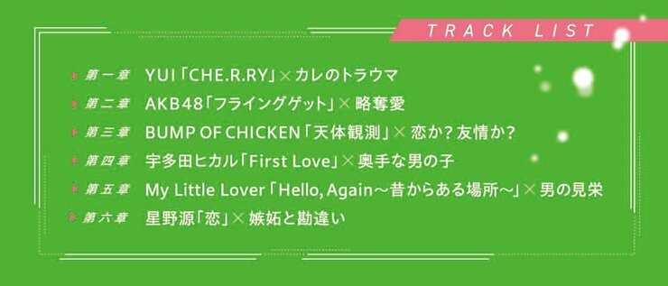 恋の謎解きはヒット曲にのせて